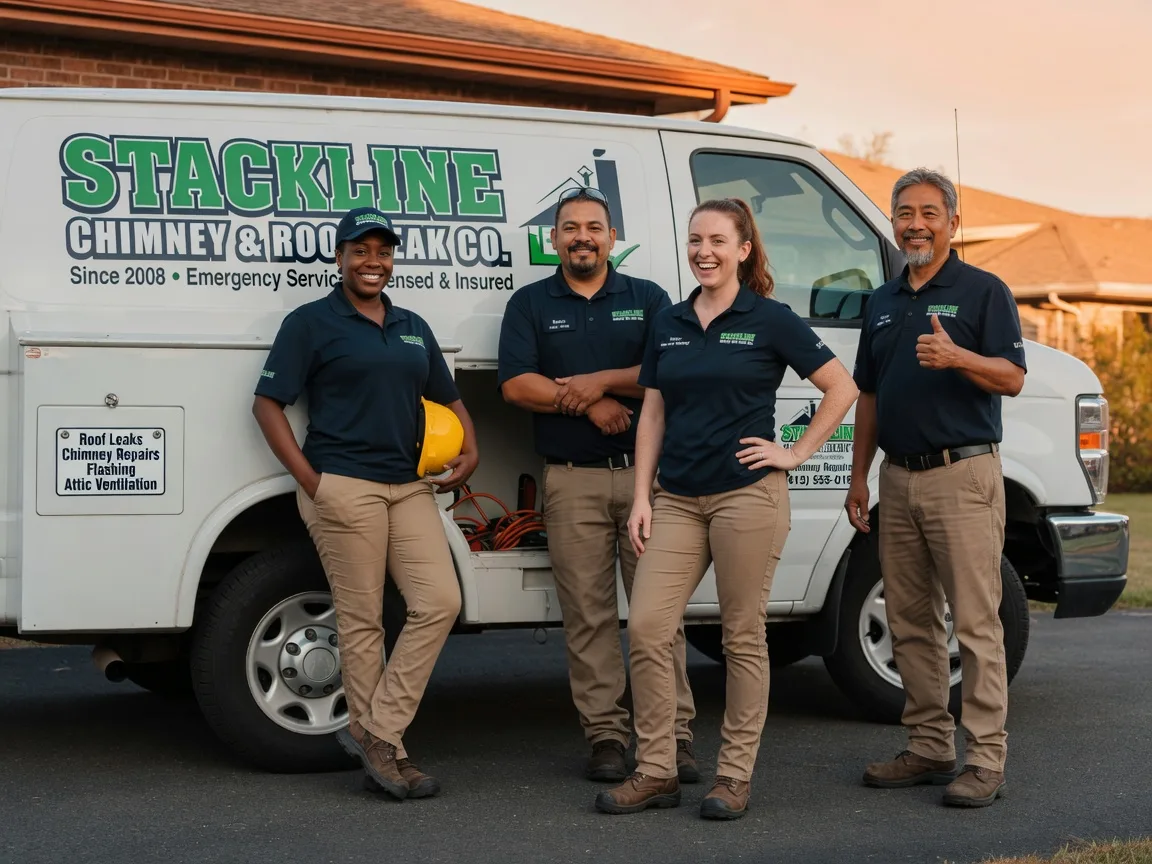 Chimney flashing repair company in Grand Prairie, TX